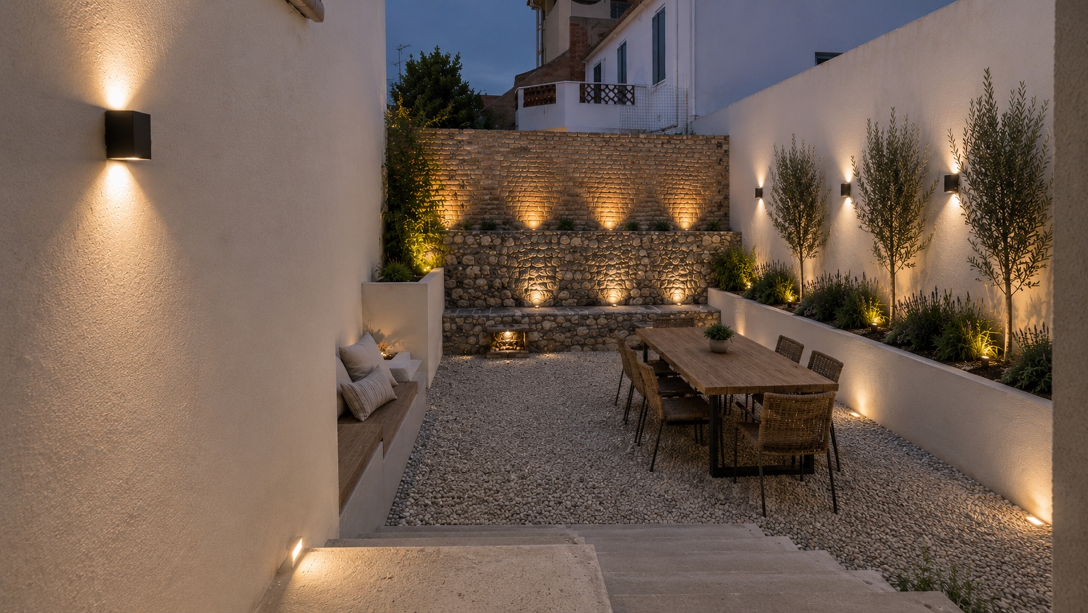 Propuesta de patio y terraza · Imagen orientativa