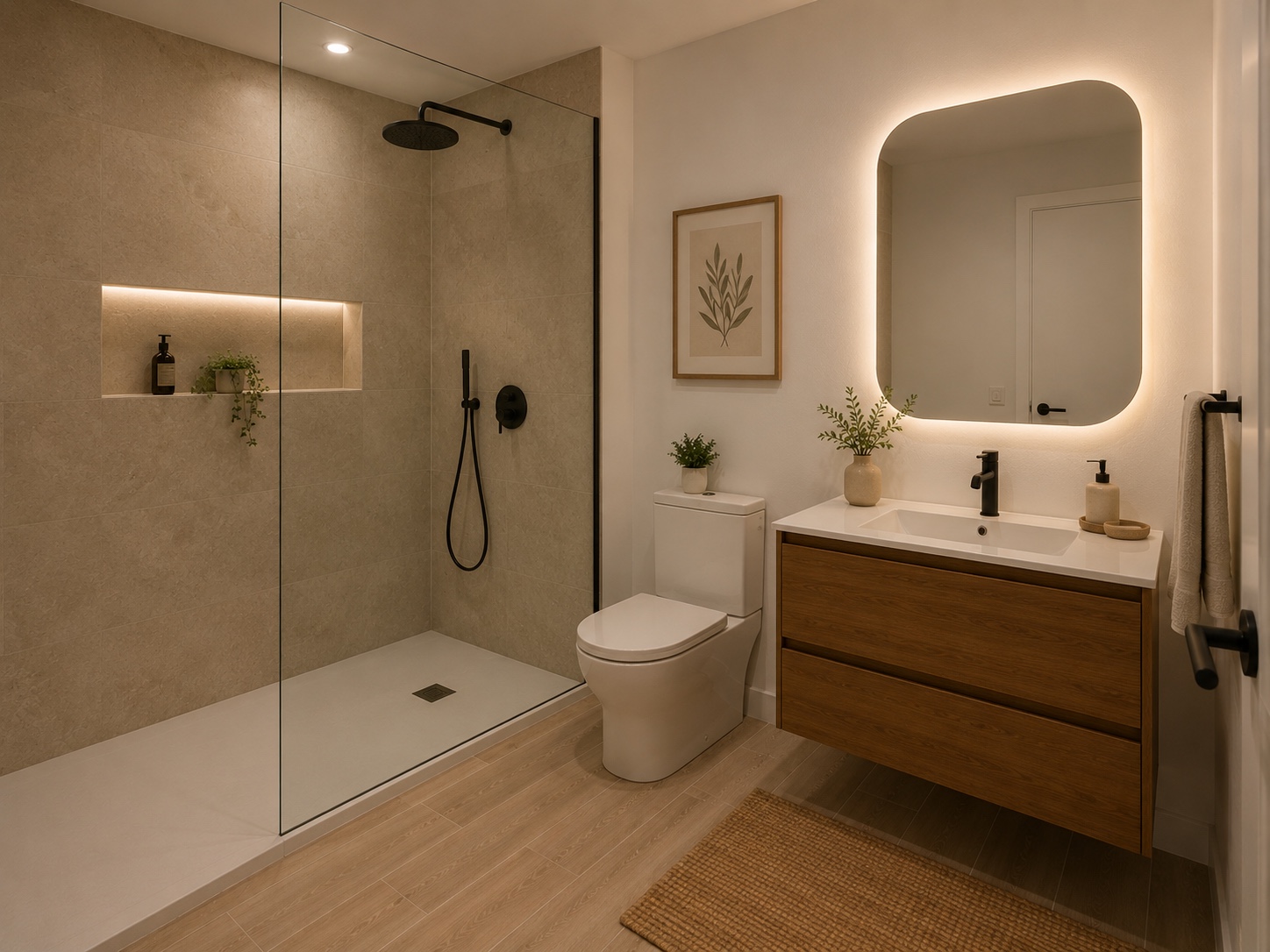 Propuesta de baño · Imagen orientativa