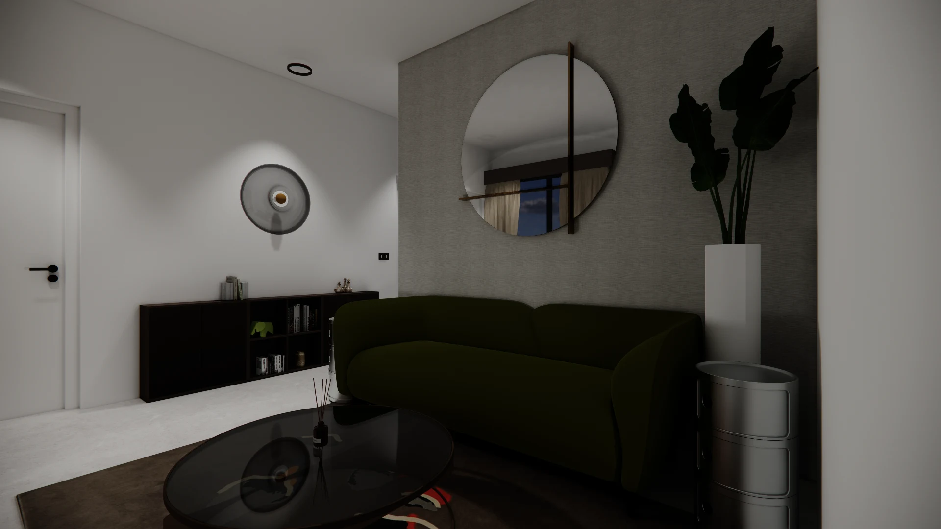 Nou Vendrell · Cocina y zona de estar · Render orientativo